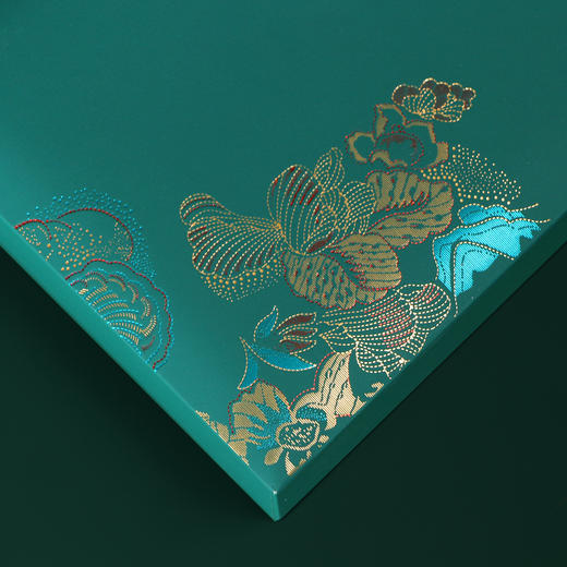 随手礼礼盒一套35元一件6套一件210元锦绣年华绿色茶叶礼盒容量可装