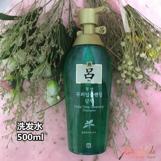 韩国产 RYO/绿吕人参精华发控油洗发水护发素400ml/500mlJPY带授权招加盟代理 商品图1