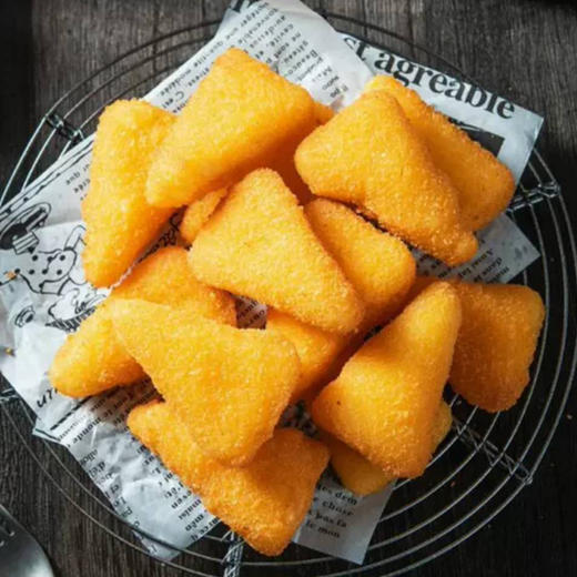 玉米布丁酥1kg油炸冷冻甜品半成品小吃