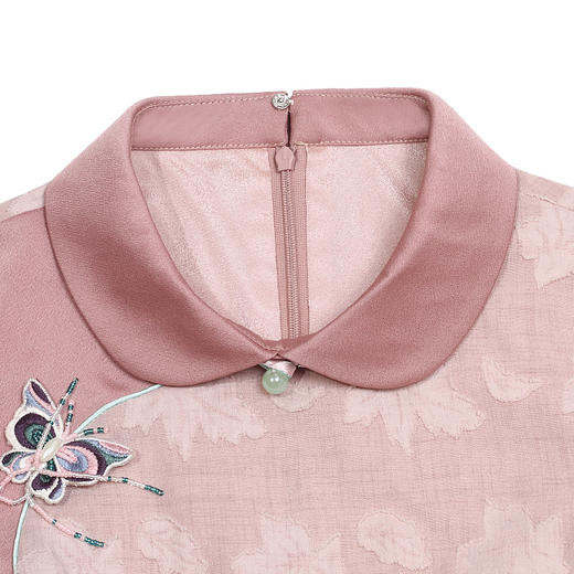 DLQ-A2559法式复古粉色半身裙套装 商品图3