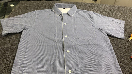 无印良品MuJi夏季薄款短袖无侧缝睡衣套装泡泡纱官网售价349元 正品保真 商品图13