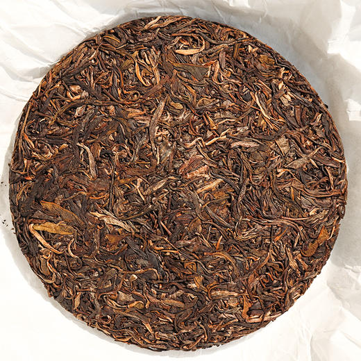 滇香阁 2012年老料 布朗乔木宫廷 普洱熟茶 357g 商品图3