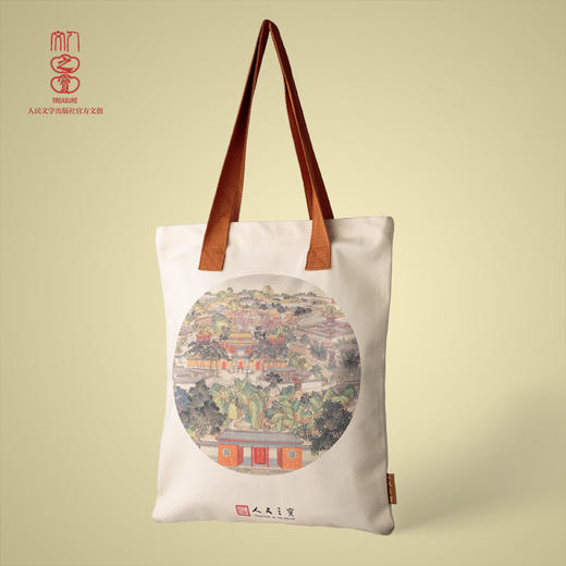 孙温红楼系列·全新拉链款帆布包（大观园） 商品图0