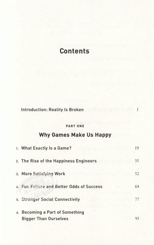 【中商原版】现实是破碎的  游戏改变世界(罗辑思维书单）英文原版 Reality Is Broken Jane McGonigal  未来学家 TED新锐演讲者 商品图4