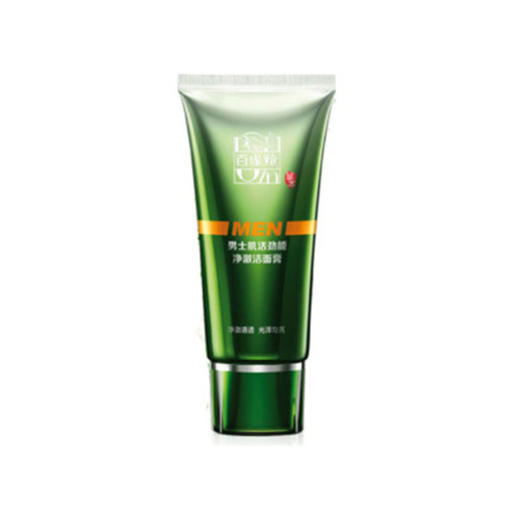 百雀羚男士肌活劲能净澈洁面膏100gJPY带授权招加盟代理 商品图0