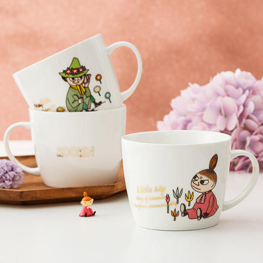 Moomin姆明生活日记 卡通潮流陶瓷马克杯 商品图3