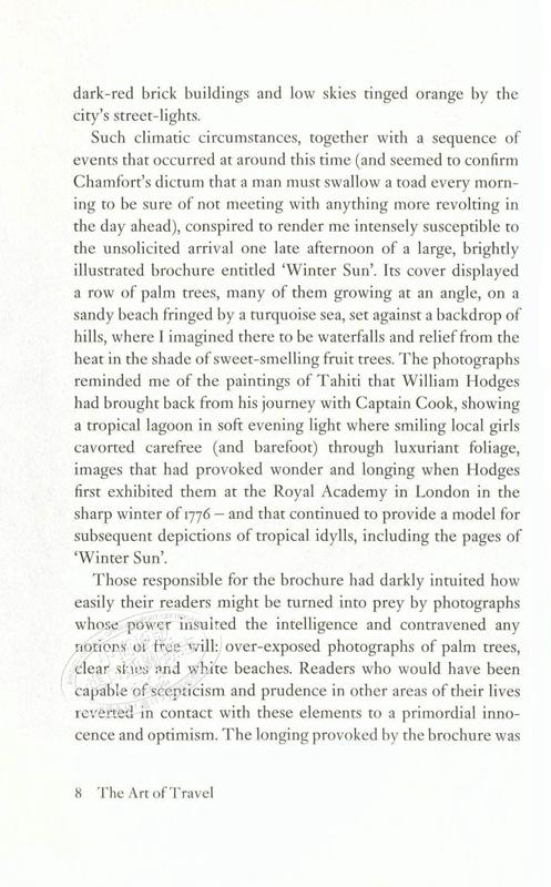 【中商原版】旅行的艺术英文原版The Art of Travel阿莱徳波顿Alain de Botton 商品图5