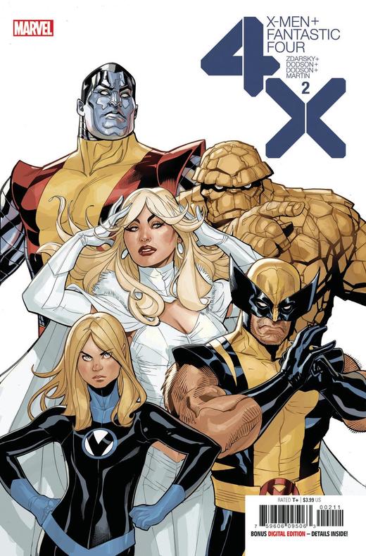 X战警 神奇四侠 斜线 X-Men/Fantastic Four V2（2020）普封 商品图3