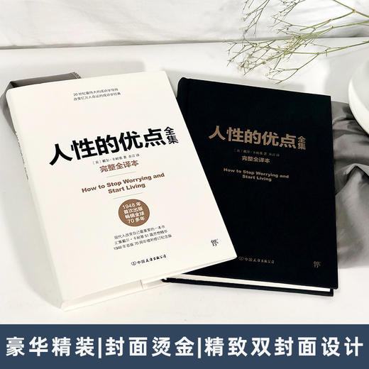 人性的优点全集（完整全译本）戴尔·卡耐基 著 心理励志 成功学 职场沟通技巧 情商提高 完整全译本 图书 商品图2