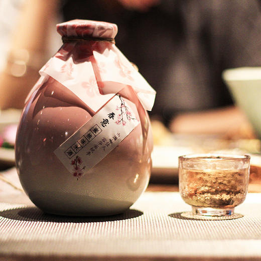 热恋七夕花醉少女心匠心独制三生三世桃花醉桃花酿糯米酒糯香四溢酒香