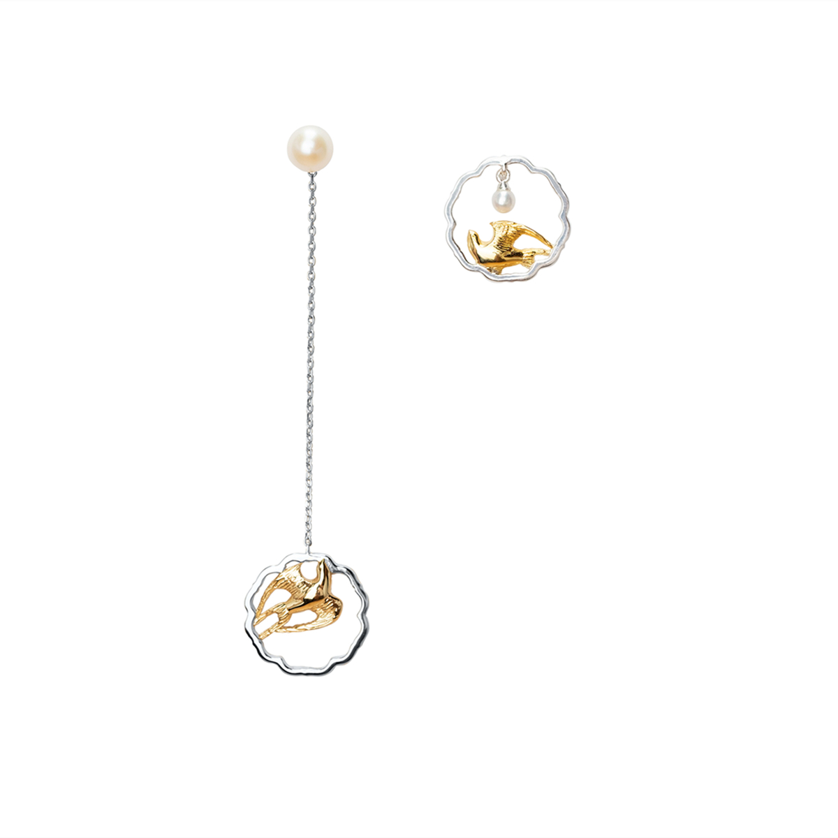 燕语•天然珍珠耳饰（做个戴珍珠的精致女孩）