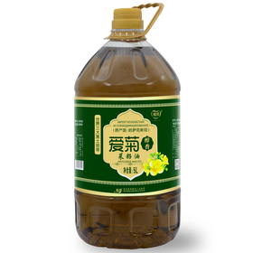 哈国醇香菜籽油5L
