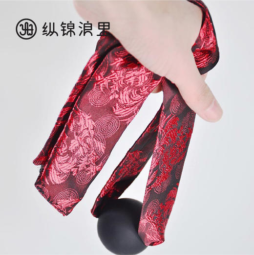 刺绣缎带口球口塞不卡头发 复古风 硅胶材质 商品图1