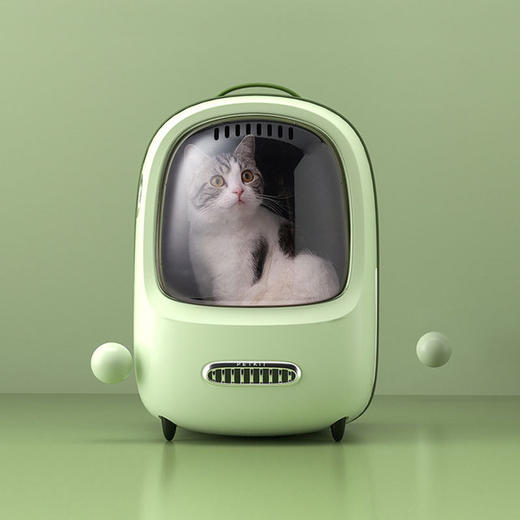 「小佩猫包外出便携太空舱」宠物背包 双肩猫咪出门包 手提猫咪笼子 商品图0