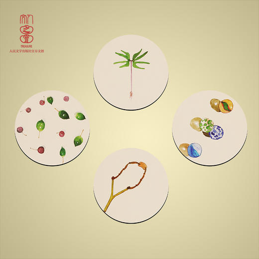 拔蒲歌“童年游戏”杯垫 商品图0