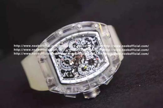 RM厂出品 理查德米勒  RICHARD MILLE  RM11-1  7750机芯大日历  透明玻璃壳套 原装折叠扣  土豪专属 商品图2