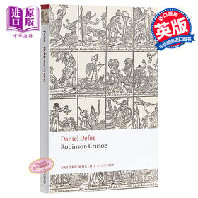 【中商原版】鲁滨逊漂流记（牛津世界经典系列）英文原版 Robinson Crusoe (Oxford Worlds Classics)