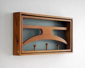 【清仓折扣】伽罗 JALO MCM风格柚木折叠衣架