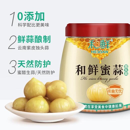 【和鲜蜜蒜】630g/瓶糖蒜甜蒜无添加健康食品 商品图1