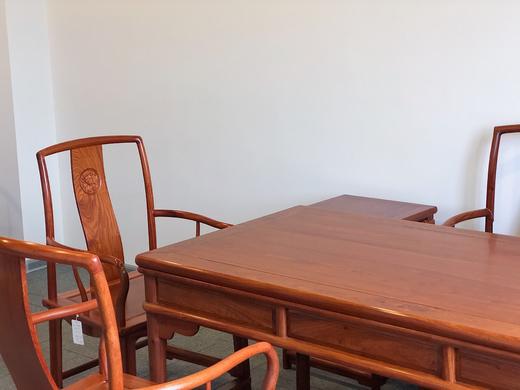 红桥红  家具严选  缅甸花梨（大果紫檀）  【明式茶桌七件套】 商品图4