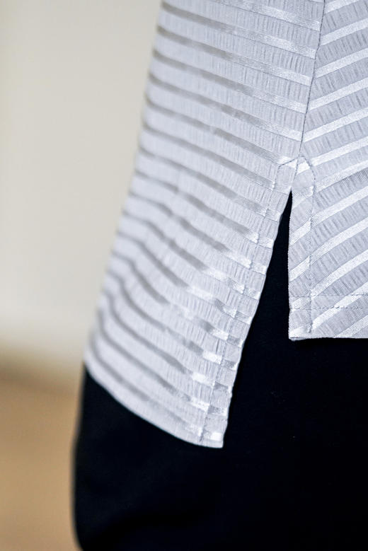 ACFN | 条纹吊带上衣 - 灰 / 黑 / 蓝 商品图10