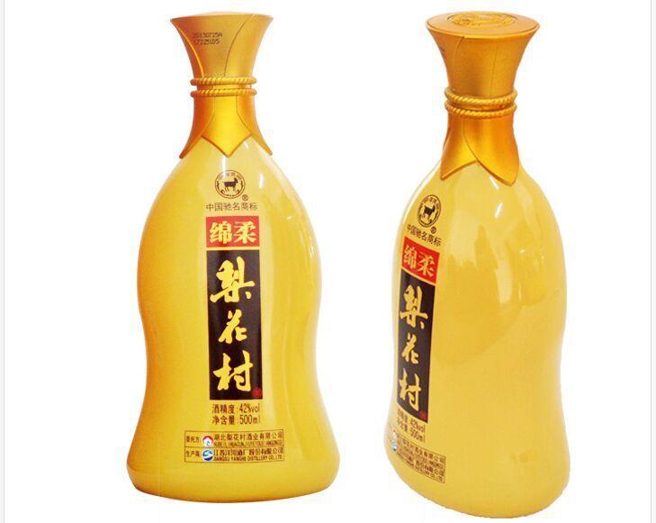 42度梨花村金绵柔500ml/瓶