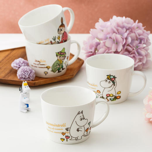 Moomin姆明生活日记 卡通潮流陶瓷马克杯 商品图7
