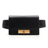 Alexander McQueen 亚历山大麦昆 女士通用典雅腰包 胸包 黑色 610184 1CW0T 1000 商品缩略图0