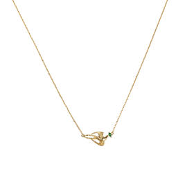 燕语•锆石锁骨链（blingbling的四季百搭神器）