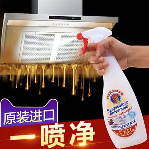 大公鸡油污净强力去重油污清洁剂625ml 商品图1