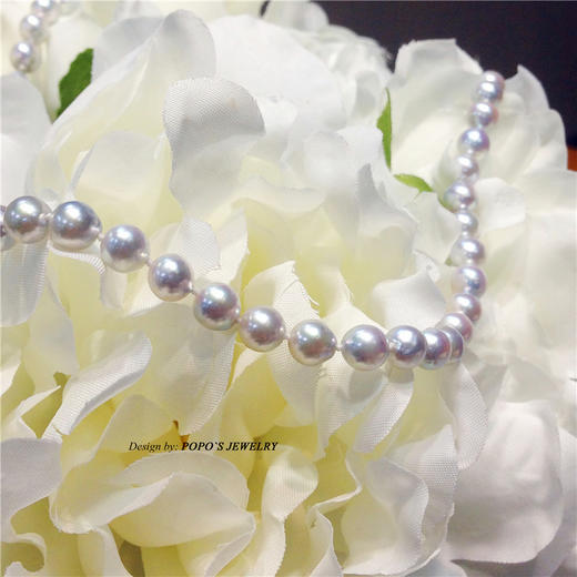 【每日特选】灰色小真多麻珍珠项链(预约看货) 商品图7