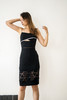 ACFN | 黑银拼接紧身连衣裙 商品缩略图0
