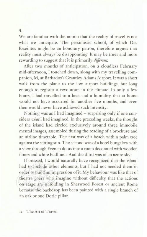 【中商原版】旅行的艺术英文原版The Art of Travel阿莱徳波顿Alain de Botton 商品图7