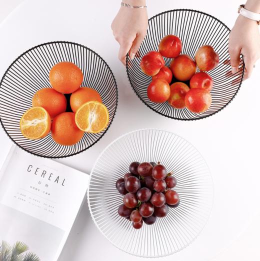 【果盘】*北欧ins水果篮铁艺现代创意厨房菜筐沥水篮子家用客厅零食水果盘 商品图1