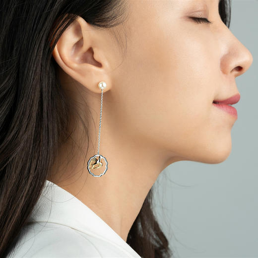 燕语•天然珍珠耳饰（做个戴珍珠的精致女孩） 商品图1