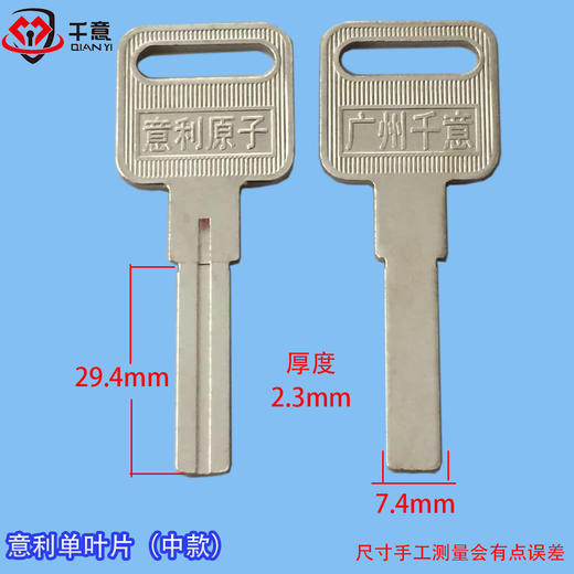意利单叶片中 商品图0