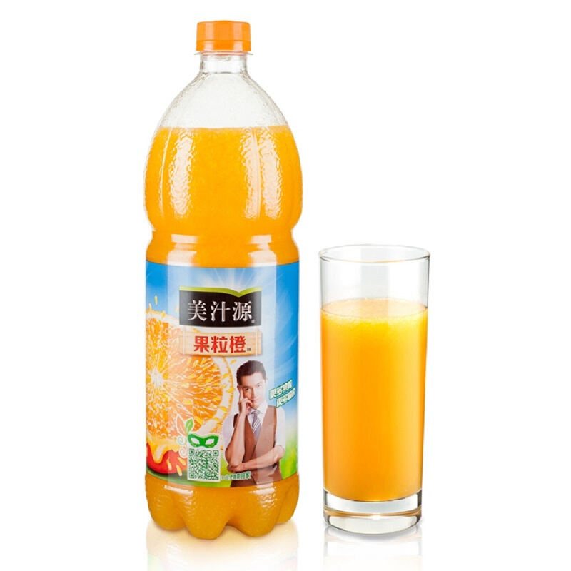 [饮料]美汁源果粒橙1.25L