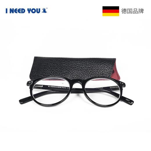 新品德国I NEED YOU 大框复古设计防蓝光护目镜时尚年轻款超轻老花镜 商品图3