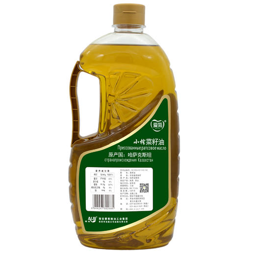 爱菊小榨菜籽油1.8L 商品图2