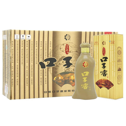 【推荐】口子窖5年型 五年型40.8度400ML*4瓶 整箱白酒口子酒（新老包装随机发货） 商品图1