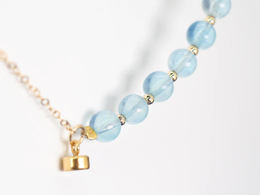 【水逆退散】踏浪前行 天然海蓝宝蓝晶石 原创设计小众 商品图3