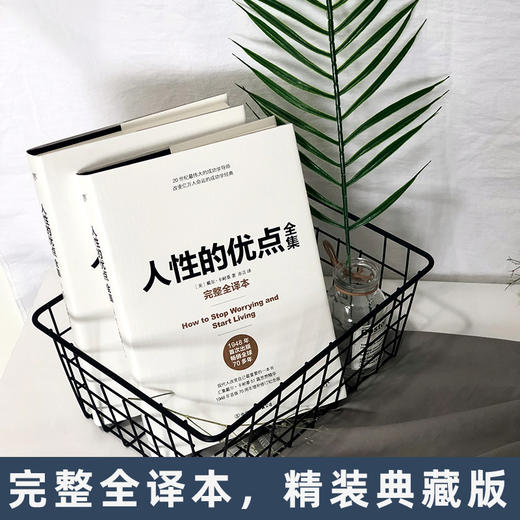 人性的优点全集（完整全译本）戴尔·卡耐基 著 心理励志 成功学 职场沟通技巧 情商提高 完整全译本 图书 商品图3