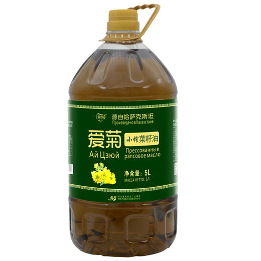 爱菊小榨菜籽油5L 商品图1