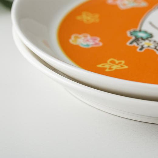 Moomin姆明 欢乐时光系列 北欧风陶瓷大容量创意马克杯 沙拉碗 圆盘 商品图13