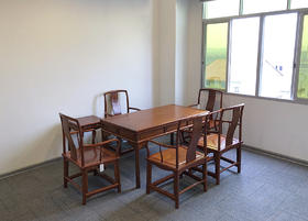 红桥红  家具严选  缅甸花梨（大果紫檀）  【明式茶桌七件套】