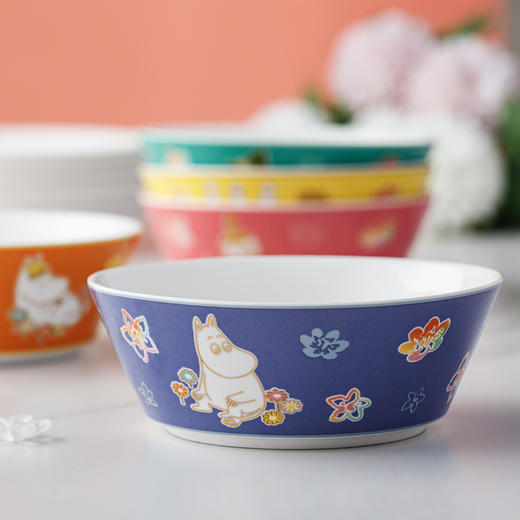 Moomin姆明 欢乐时光系列 北欧风陶瓷大容量创意马克杯 沙拉碗 圆盘 商品图9