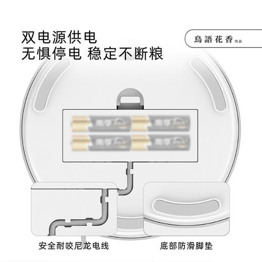 「宠物智能自动喂食器饮水器」猫狗智能定时定量智能投食机 猫粮碗 猫咪用品 商品图6