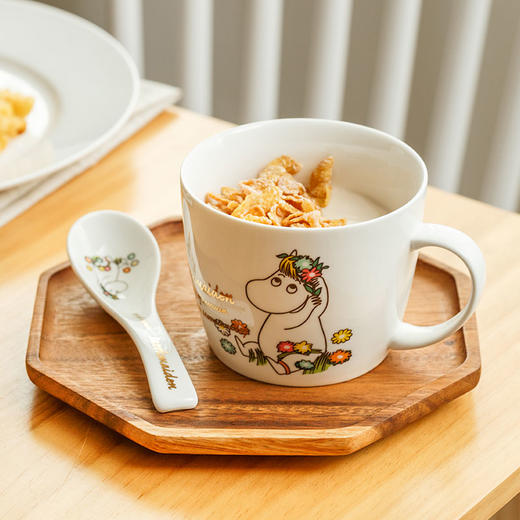 Moomin姆明生活日记 卡通潮流陶瓷马克杯 商品图0