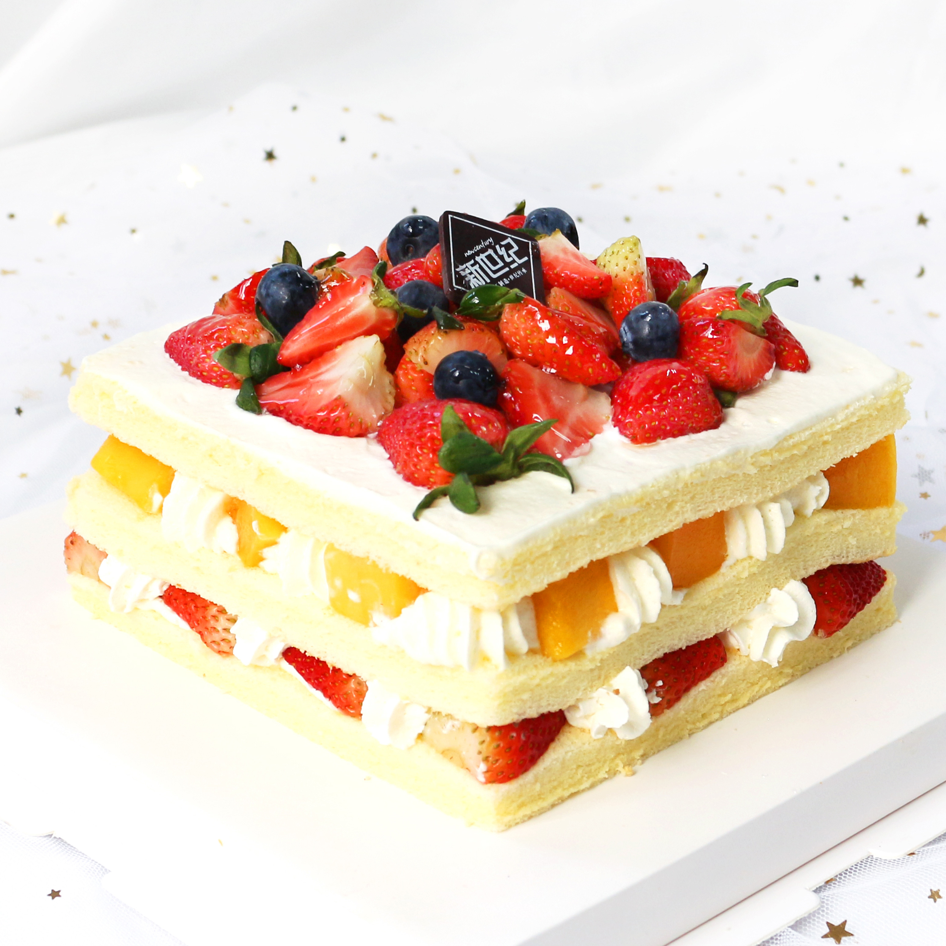 【裸蛋糕】小莓满（自提返红包）