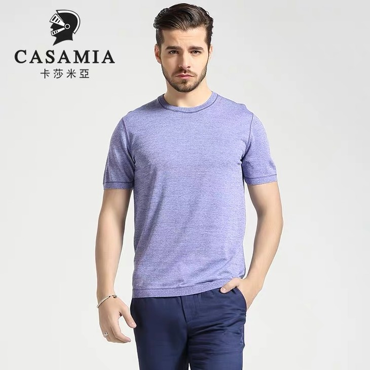 卡莎米亚∣针织t恤衫1963722002-82